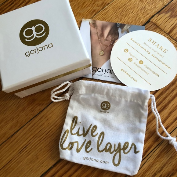 Gorjana Power Gemstone Turquoise Charm Ring - Picture 2 of 5